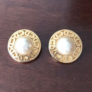 Vintage Dior clip earrings